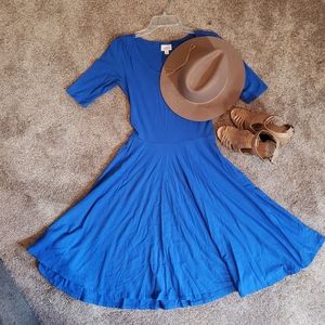 Blue Lularoe dress